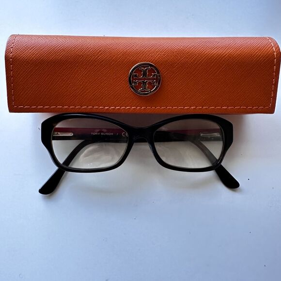 Tory Burch TY2037 Eyeglasses Tortoise Frame 510 5115 140 w/ Case - Picture 1 of 9
